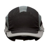 3M™ First Base™ 3 Elite Anstoßkappe HC24BG/RP FB3 ELT,  Farbe: schwarz / grau,  Schirmlänge: 55 mm