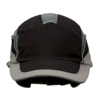 3M™ First Base™ 3 Elite Anstoßkappe HC24BG/SP FB3 ELT,  Farbe: schwarz / grau,  Schirmlänge: 70 mm