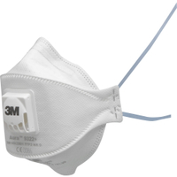3M Partikelmaske AURA 9322+,  FFP2,  mit Ventil 9322+,  1 Packung = 10 Stück