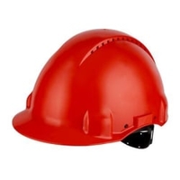3M PELTOR Schutzhelm G3000D G30DUR,  Farbe: rot
