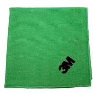 3M™ Scotch-Brite™ EssentEco Mikrofasertuch 2012 2012GN,  1 Karton = 5 x 10 Stück,  36 x 36 cm,  grün