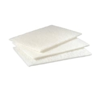 3M™ Scotch-Brite™ Handpad 98,  weiß HP98,  1 Karton = 60 Stück,  158 mm x 224 mm