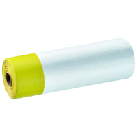 Abdeckfolie mit Klebeband,  extra breit,  hohe Klebekraft 580141000,  Maße: 55 cm x 16 m