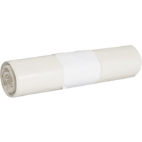 Abena Abfallsäcke Sækko Boy,  LDPE Recycled,  40 Liter 1 Karton = 30 Rollen à 10 Stück,  Farbe: weiß
