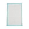 ABENA Bettschutzunterlage Abri-Cell,  8-lagig,  17g,  hellblau 1 Packung = 25 Stück,  60 x 40 cm,  450 ml Saugstärke