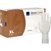 ABENA Classic Einmalhandschuhe Latex,  puderfrei 1 Karton = 10 Packungen à 100 Handschuhe,  Größe XL (10)
