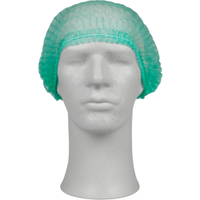 Abena Classic Einweg-Haarnetz,  unsteril,  PP,  grün 1999915206,  1 Packung = 200 Stück,  Größe L