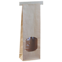 ABENA Druckverschlussbeutel,  Sichtfenster,  8, 8 x 4, 7 x 26 cm 1 Karton = 500 Beutel