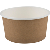ABENA Eisbecher,  Pappe,  170 ml 1999917313,  1 Packung = 50 Stück