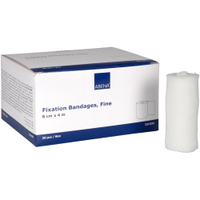 ABENA Fixierbinden,  4 m,  Mehrweg 221424,  1 Packung = 20 Rollen,  8cm