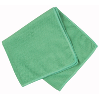 ABENA Mikrofasertuch ENA Standard,  40 x 40 cm 1 Stück,  Farbe: grün