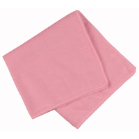 ABENA Mikrofasertuch ENA Standard,  40 x 40 cm 1 Stück,  Farbe: rot/rose