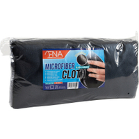ABENA Mikrofasertuch ENA Standard,  40 x 40 cm,  schwarz 1 Karton = 10 Packungen à 20 Tücher,  Farbe: schwarz