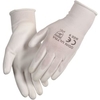 ABENA Odin Ultra White Arbeitshandschuhe,  PU-Handschuhe 1 Packung = 12 Paar,  Größe 8