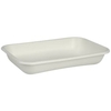 ABENA Schale,  Bagasse,  weiß 1 Packung = 50 Stück,  Fassungsvermögen: 710 ml