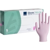 ABENA Sensitive Nitril Einweghandschuhe,  pink 1 Packung = 100 Stück,  Größe S