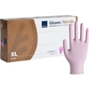 ABENA Sensitive Nitril Einweghandschuhe,  pink 1 Packung = 100 Stück,  Größe XL