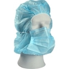 ABENA Thor Astrohauben mit Mundschutz,  PP,  blau 1 Packung = 50 Stück