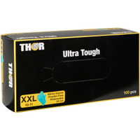 ABENA Thor Ultra Tough Einmalhandschuhe,  Nitril,  grün 1 Packung = 100 Stück,  Größe XXL