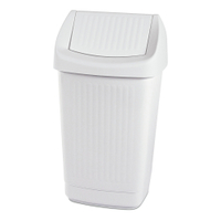 Abfalleimer,  weiß,  50 Liter 00737405,  1 Eimer