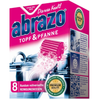 abrazo Topf & Pfanne Reinigungskissen 1 Packung = 8 Stück
