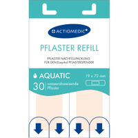 Actiomedic EasyAid AQUATIC Pflasterstrips,  19 x 72 mm 120.821.19720,  1 Packung = 30 Stück