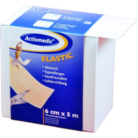 Actiomedic ELASTIC Wundschnellverband 134.020.05080,  1 Spenderkarton: 8 cm x 5 m,  elastisch