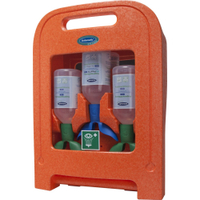Actiomedic EYE CARE Medi2Protect TWIN I Augenspülstation 500.200.10000,  2 x 500 ml NaCl 0, 9%,  1 x 500 ml gepufferte Spüllösung 4, 9%