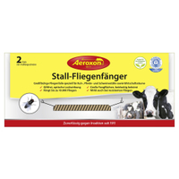 Aeroxon Stall-Fliegenfänger 86442,  1 Packung = 2 Stück inkl. 4 Aufhängeschnüren