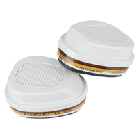 AirGuard Pro Kombifilter A1E1P1 RD,  mit Bajonett-Verschluss AGA1E1,  1 Paar