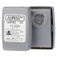 AirGuard Pro Partikelfilter P3,  mit Bajonett-Verschluss AGP3R2,  1 Paar