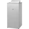 All Care Qbic-line Abfallbehälter Edelstahl,  85 Liter Maße: H 700 x B 350 x T 350 mm,  geschlossen