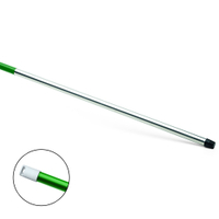 Alu-Stiel nach HACCP 18452144,  Farbe: grün