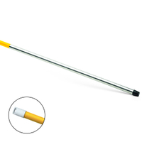 Alu-Stiel nach HACCP 18452145,  Farbe: gelb