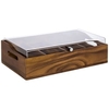 APS Besteckkasten Holz ACACIA 11949,  mit Deckel