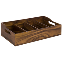 APS Besteckkasten Holz ACACIA 11952,  ohne Deckel