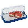 APS Buffet-Vitrine 09102,  Maße (B x L x H): 44 x 32 x 20, 5 cm,  blau