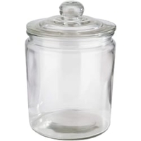 APS CLASSIC Glasdose mit Deckel 82251,  Maße (Ø x H): 14 x 21, 5 cm,  2 Liter