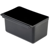 APS Containerbox,  PP,  schwarz 11947,  Maße (L x B x H): 33 x 23 x 17, 5 cm,  13 Liter