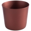 APS Edelstahlschale LEVANTE,  copper red 40710,  Maße (Ø x H): 8, 5 x 8, 5 cm,  0, 2 Liter