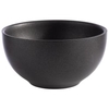 APS Edelstahlschale LEVANTE,  schwarz 40703,  Maße (Ø x H): 12 x 6, 5 cm,  0, 32 Liter