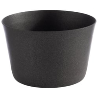APS Edelstahlschale LEVANTE,  schwarz 40709,  Maße (Ø x H): 8, 5 x 8, 5 cm,  0, 2 Liter