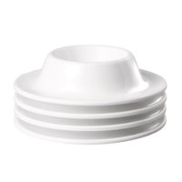 APS Eierbecher,  4-teilig 83848,  1 Set = 4 Becher,  Farbe: weiß