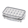 APS Eiswürfelform mit Deckel,  transparent,  PP,  2er Set 36103,  Maße (B x L x H): 25 x 15 x 4 cm
