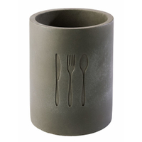APS ELEMENT Besteckbehälter 18,  Maße (Ø x H): 11 x 14 cm,  innen Ø 9, 5 cm