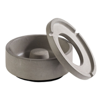 APS ELEMENT Windaschenbecher 570,  1 Zigarettenascher,  Farbe: grau