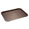 APS Fast Food-Tablett 00532,  Maße (B x L x H): 35 x 27 x 2 cm,  braun