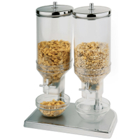 APS FRESH+EASY Cerealienspender 11807,  Deckelfarbe: silber,  duo