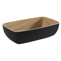 APS FRIDA GN Schale 84587,  Maße (B x L x H): 26, 5 x 16, 2 x 7, 5 cm,  1, 8 Liter,  GN 1/4,  schwar