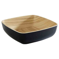 APS FRIDA Schale 84559,  Maße (B x L x H): 16, 5 x 16, 5 x 5, 5 cm,  0, 85 Liter,  schwarz